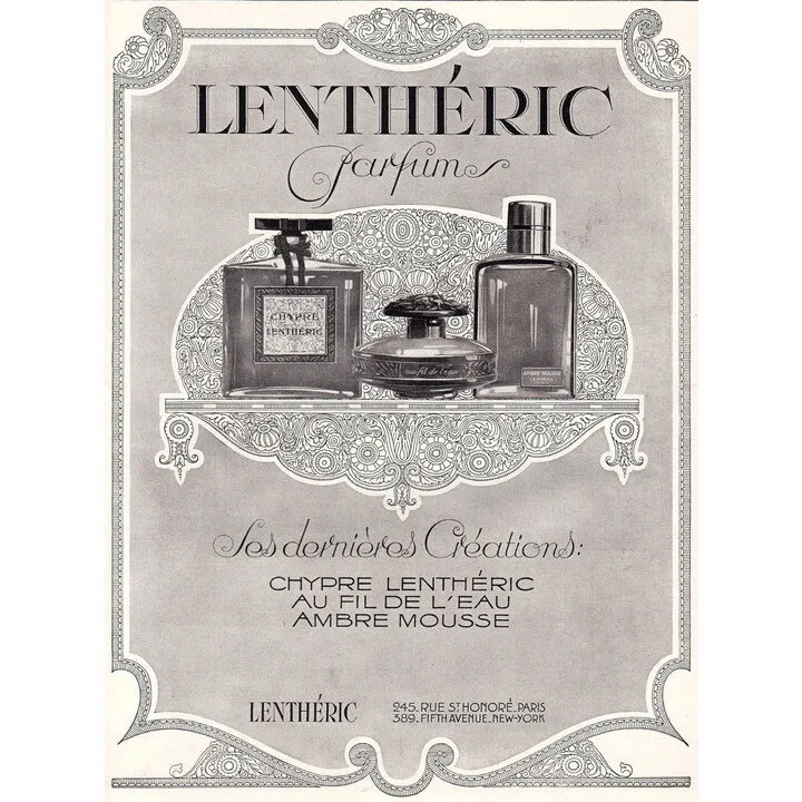 Lenthéric Ambre Mousse perfume bottle