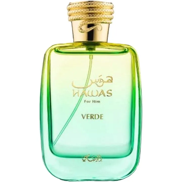 Rasasi Hawas Verde parfüm şişesi