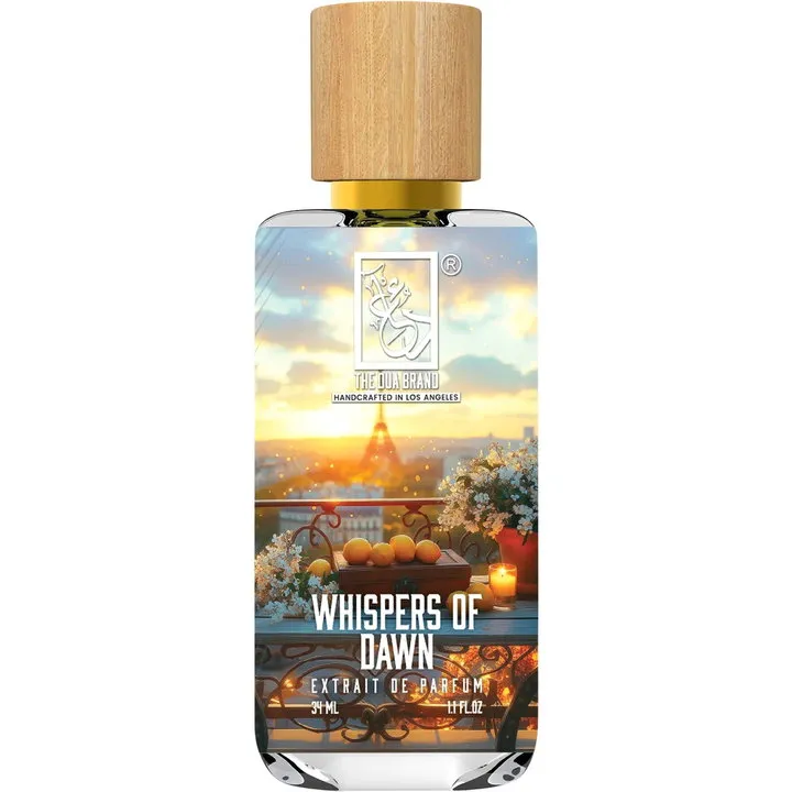 The Dua Brand Whispers of Dawn parfüm şişesi