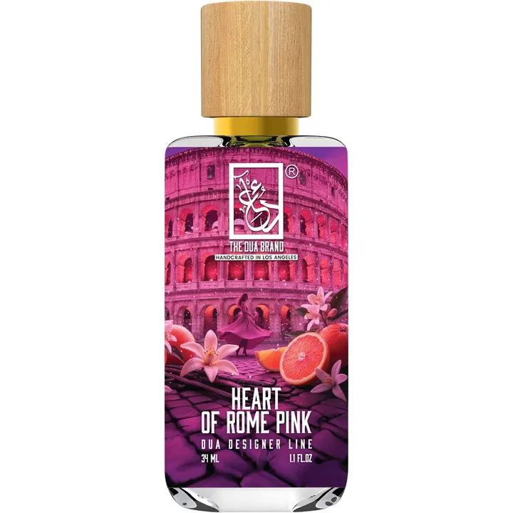 The Dua Brand Heart of Rome Pink parfüm şişesi