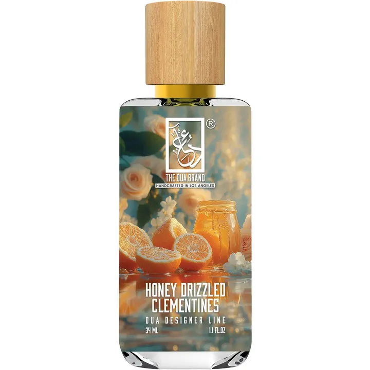 The Dua Brand Honey Drizzled Clementines perfume bottle