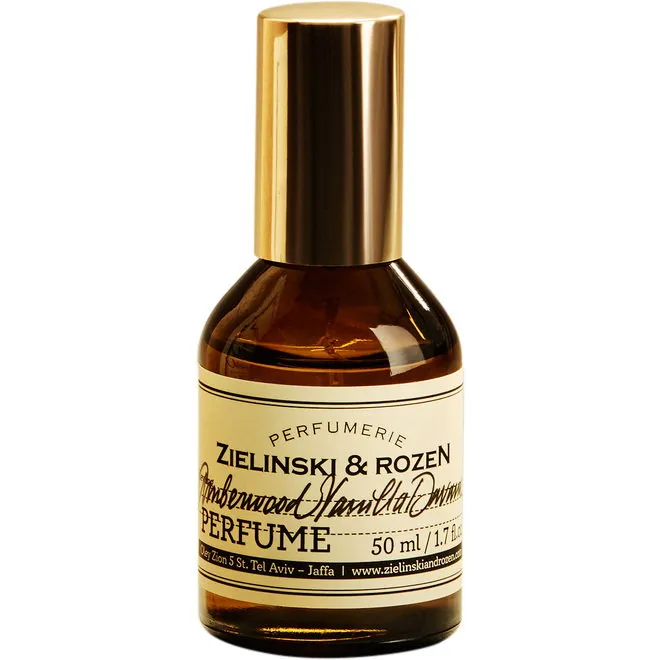 Zielinski & Rozen Amberwood, Vanilla, Davana parfüm şişesi