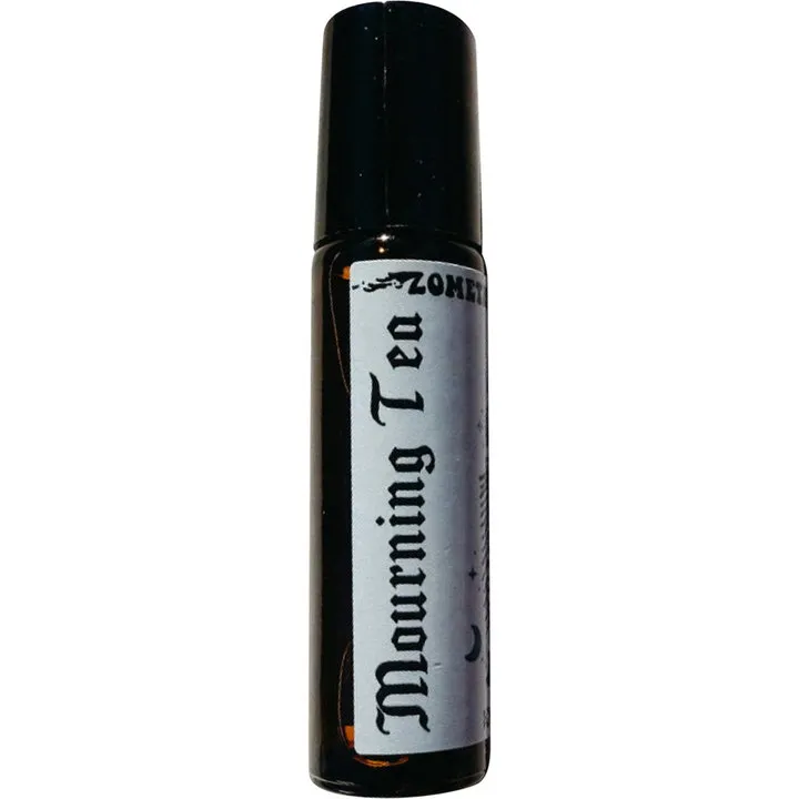 Zomething Strange Mourning Tea perfume bottle