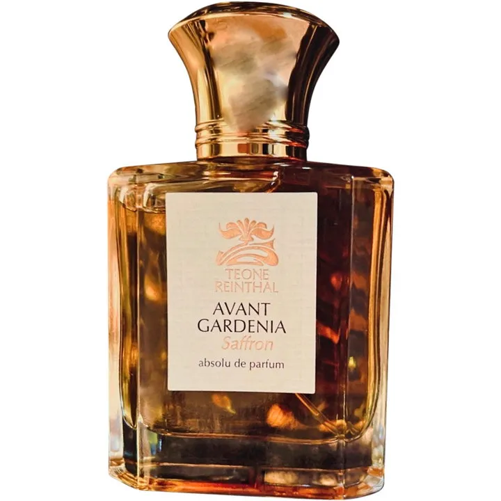 Teone Reinthal Natural Perfume Avant Gardenia Saffron perfume bottle