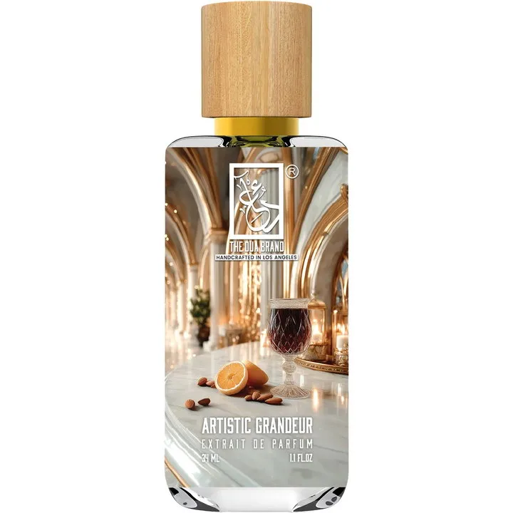 The Dua Brand Artistic Grandeur perfume bottle