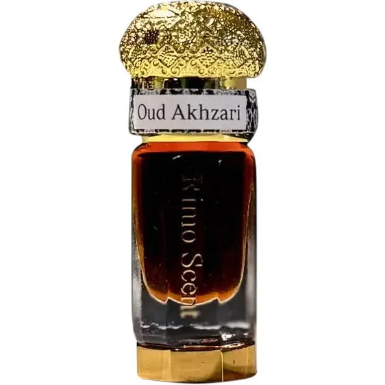 Rimo Scent Oud Akhzari perfume bottle