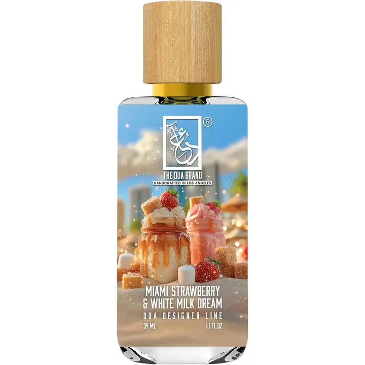 The Dua Brand Miami Strawberry & White Milk Dream parfüm şişesi