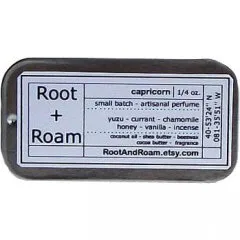 Root + Roam Capricorn parfüm şişesi