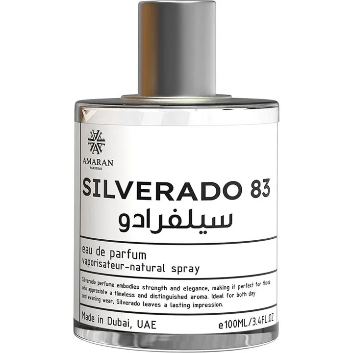 Amaran Silverado 83 parfüm şişesi