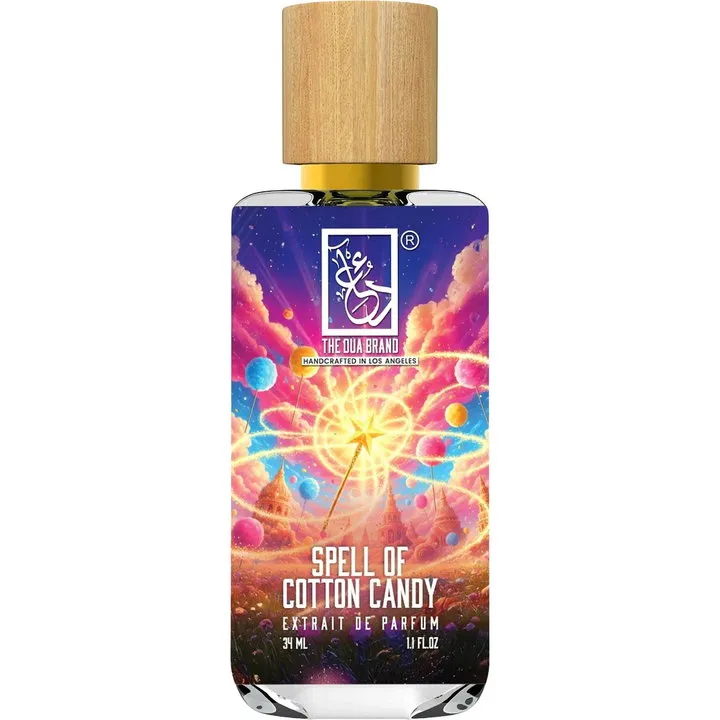 The Dua Brand Spell of Cotton Candy perfume bottle