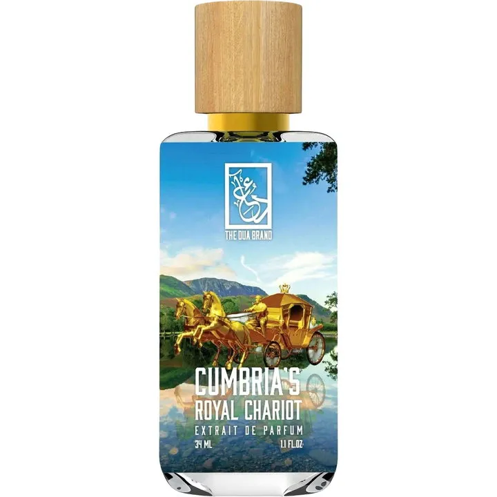 The Dua Brand Cumbria's Royal Chariot perfume bottle