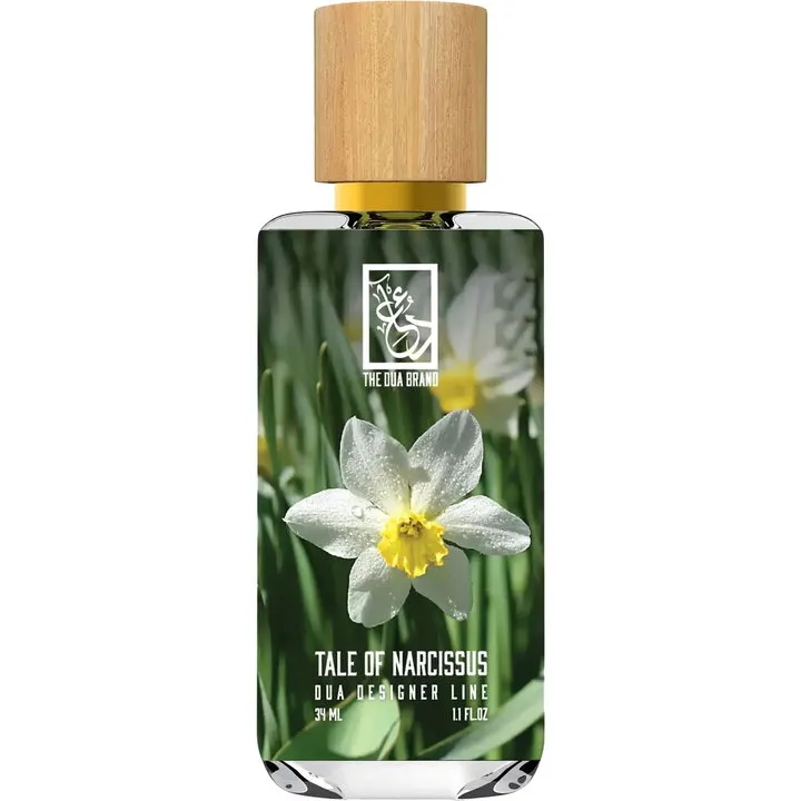 The Dua Brand Tale of Narcissus perfume bottle