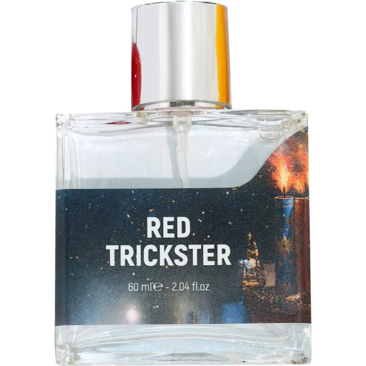 Unusual Red Trickster perfume bottle