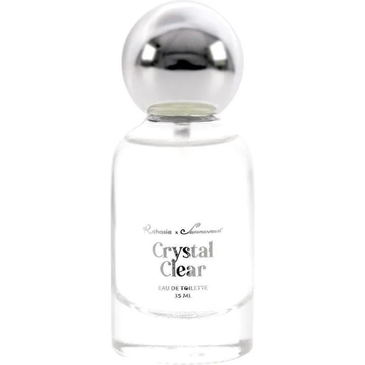 Rahasia Crystal Clear perfume bottle
