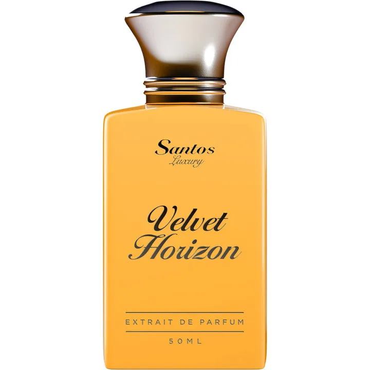Santos Luxury Velvet Horizon perfume bottle