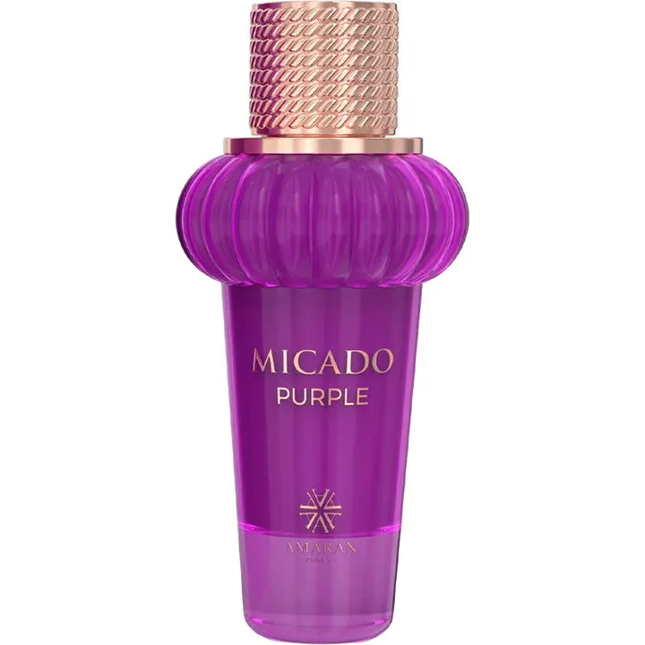 Amaran Micado Purple perfume bottle
