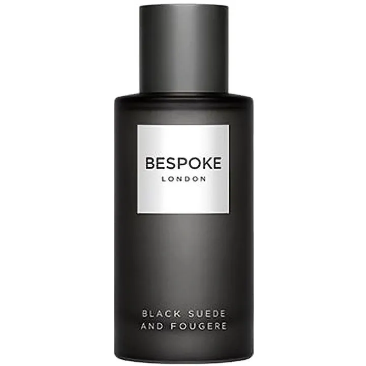 Bespoke Black Suede and Fougere (Eau de Parfum) perfume bottle