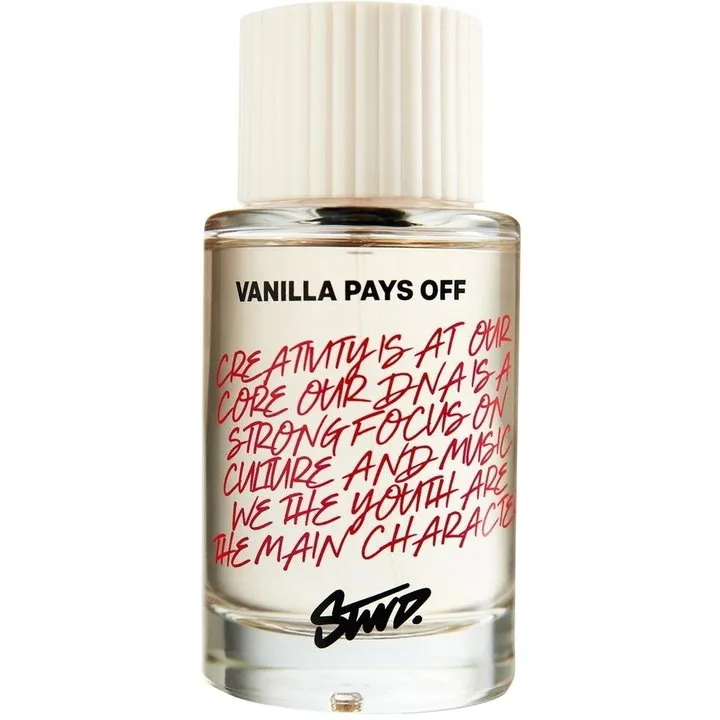 STWD Vanilla Pays Off perfume bottle