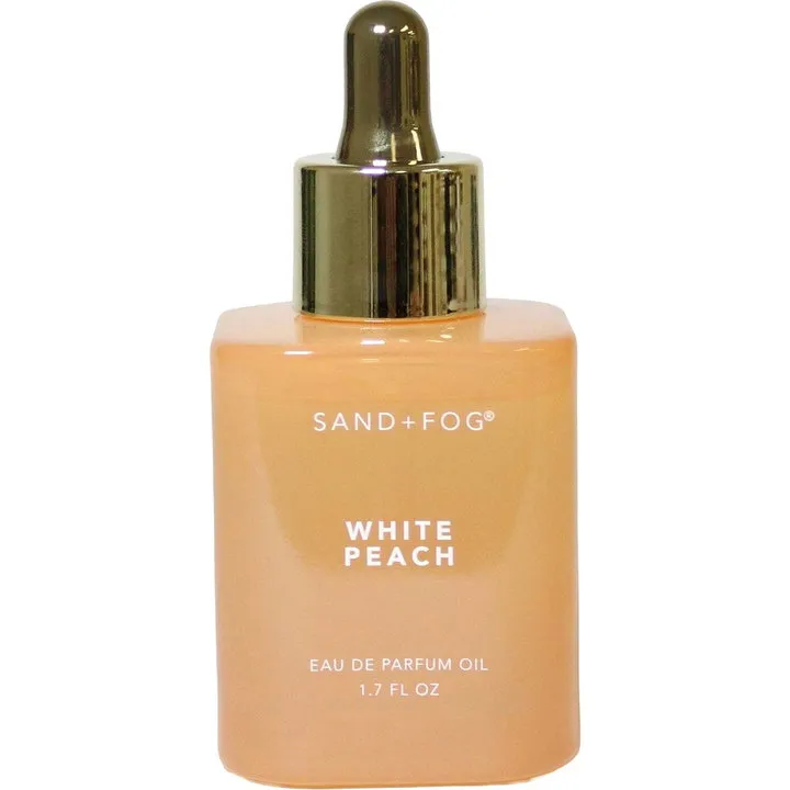 Sand + Fog White Peach perfume bottle