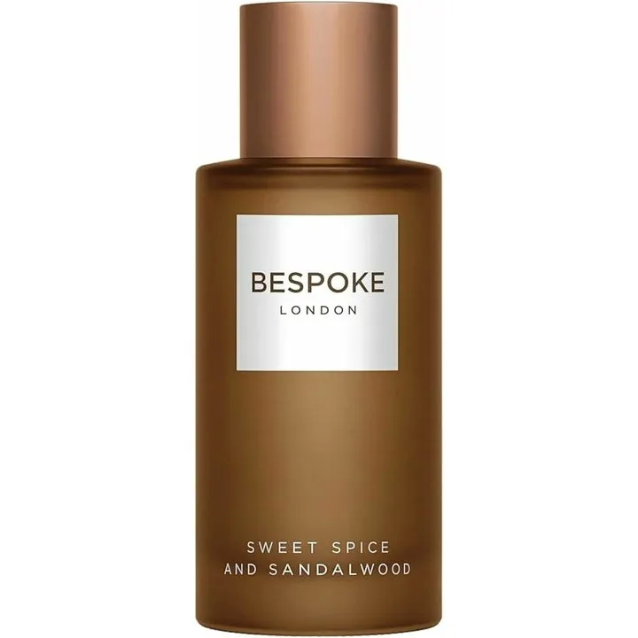Bespoke Sweet Spice and Sandalwood perfume bottle