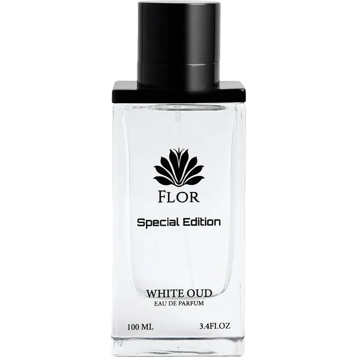 Flor White Oud perfume bottle