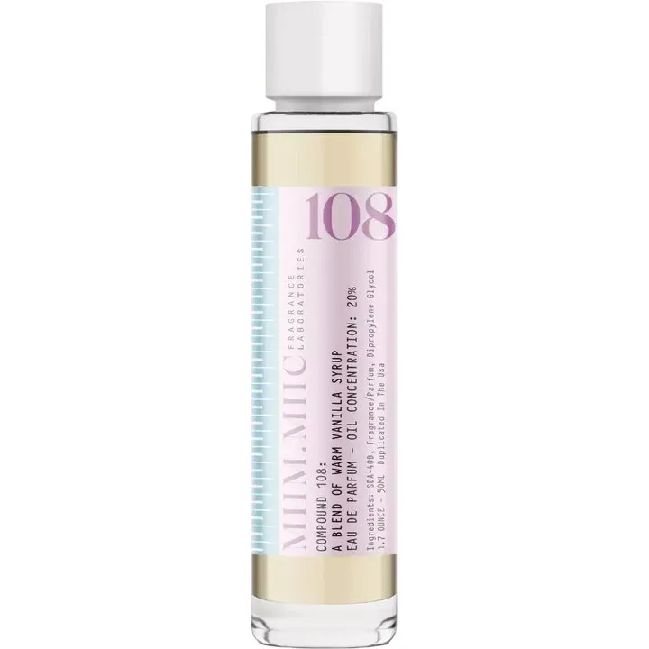 MIIM.MIIC No 108 Warm Vanilla Syrup (Eau de Parfum) perfume bottle