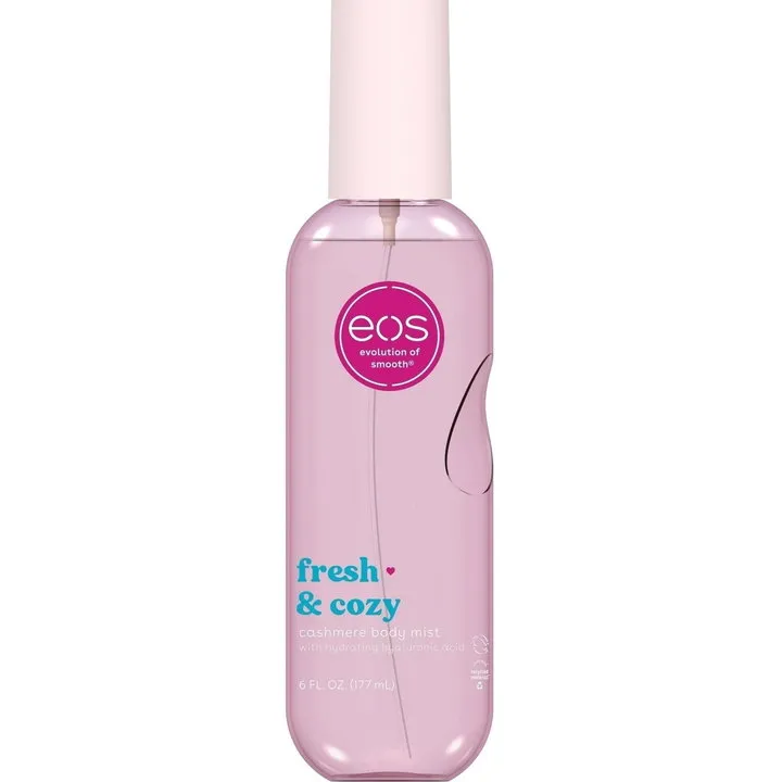 eos Fresh & Cozy perfume bottle