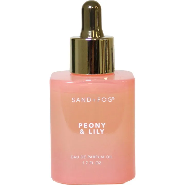 Sand + Fog Peony & Lily (Eau de Parfum Oil) parfüm şişesi