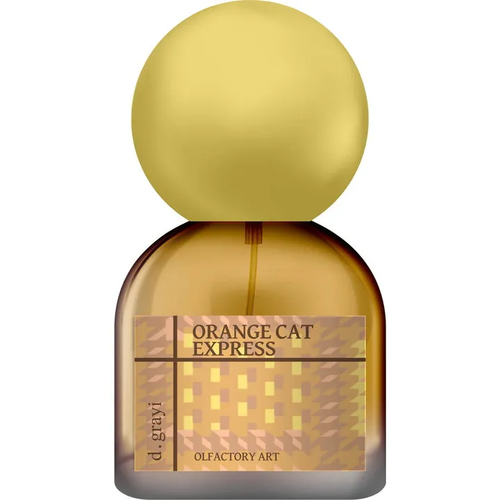 D. Grayi Orange Cat Express perfume bottle