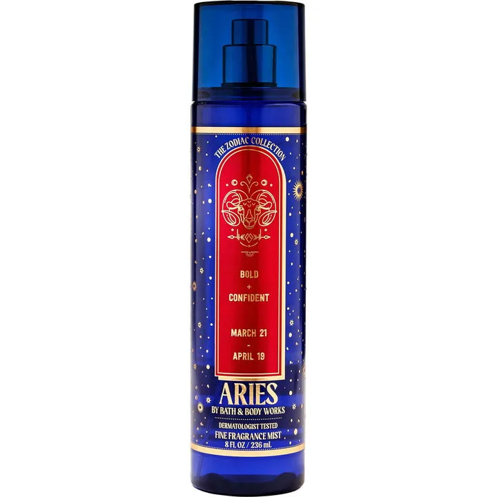 Bath & Body Works Aries perfume bottle