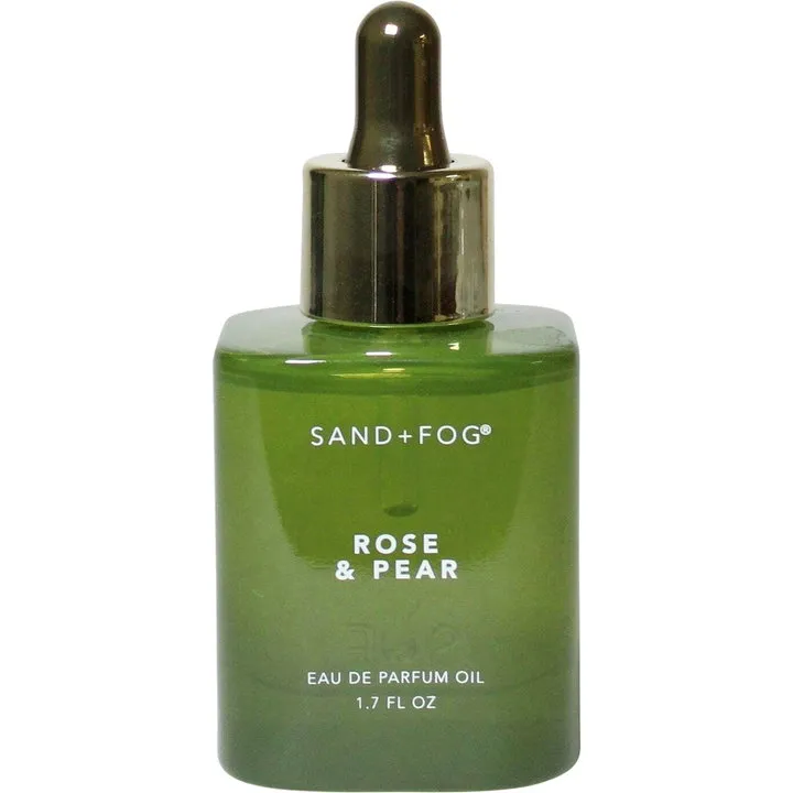 Sand + Fog Rose & Pear parfüm şişesi