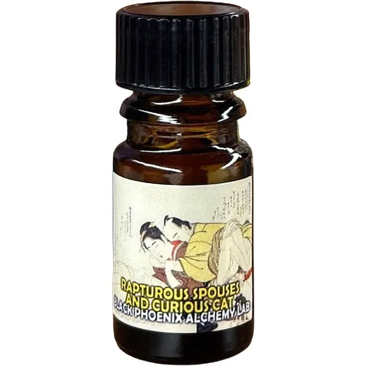 Black Phoenix Alchemy Lab Rapturous Spouses and Curious Cat perfume bottle