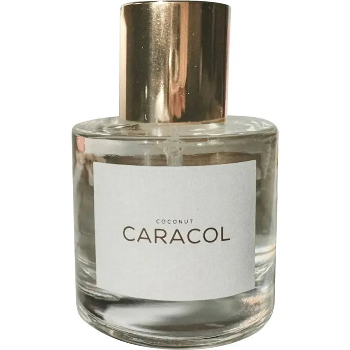 coconut. Caracol parfüm şişesi
