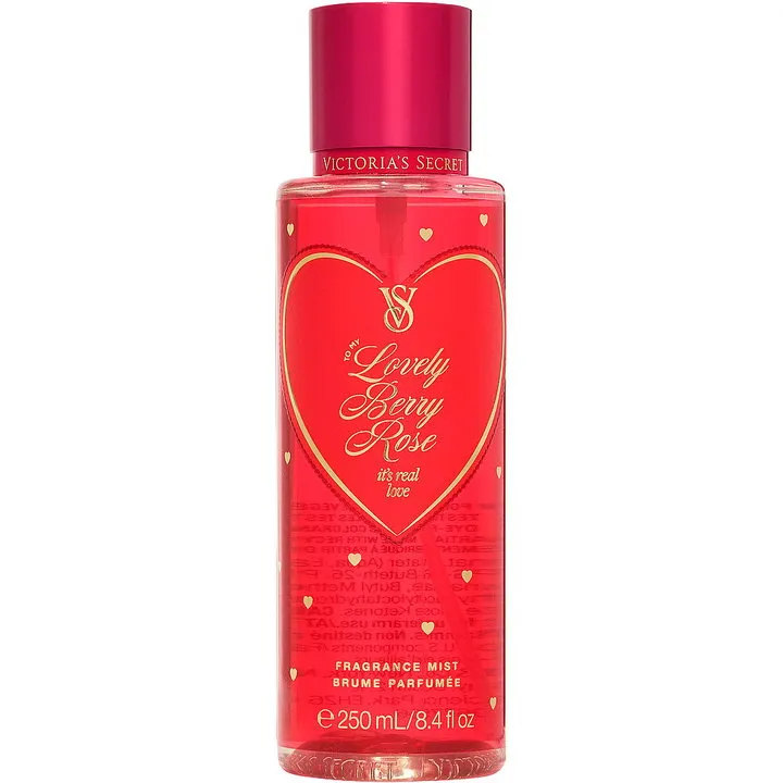 Victoria's Secret Lovely Berry Rose parfüm şişesi