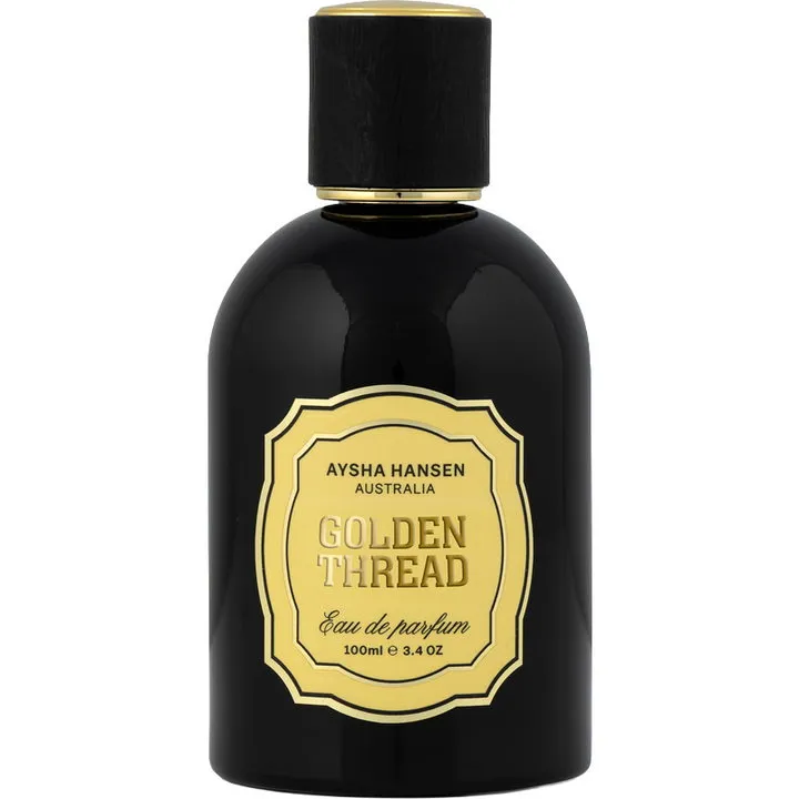 Aysha Hansen Golden Thread perfume bottle
