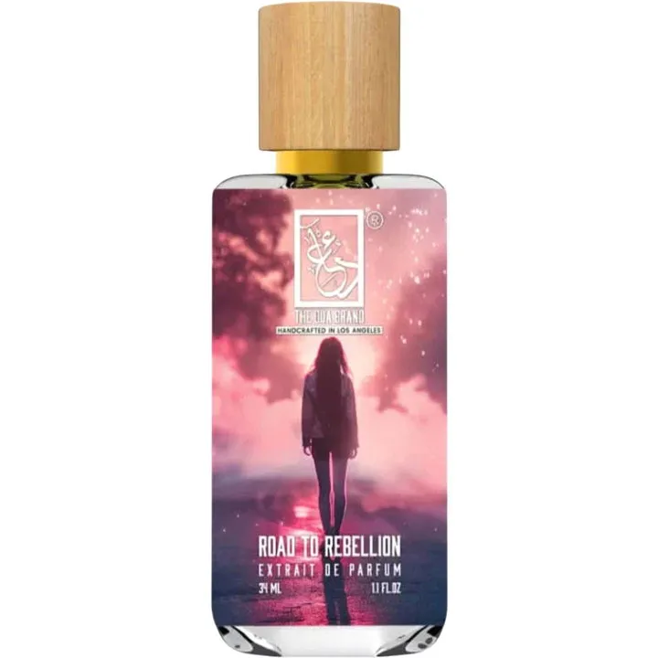 The Dua Brand Road to Rebellion perfume bottle
