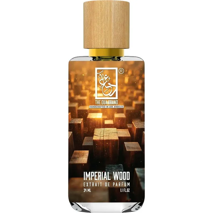 The Dua Brand Imperial Wood perfume bottle