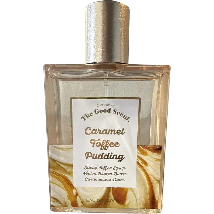 The Good Scent. Caramel Toffee Pudding perfume bottle
