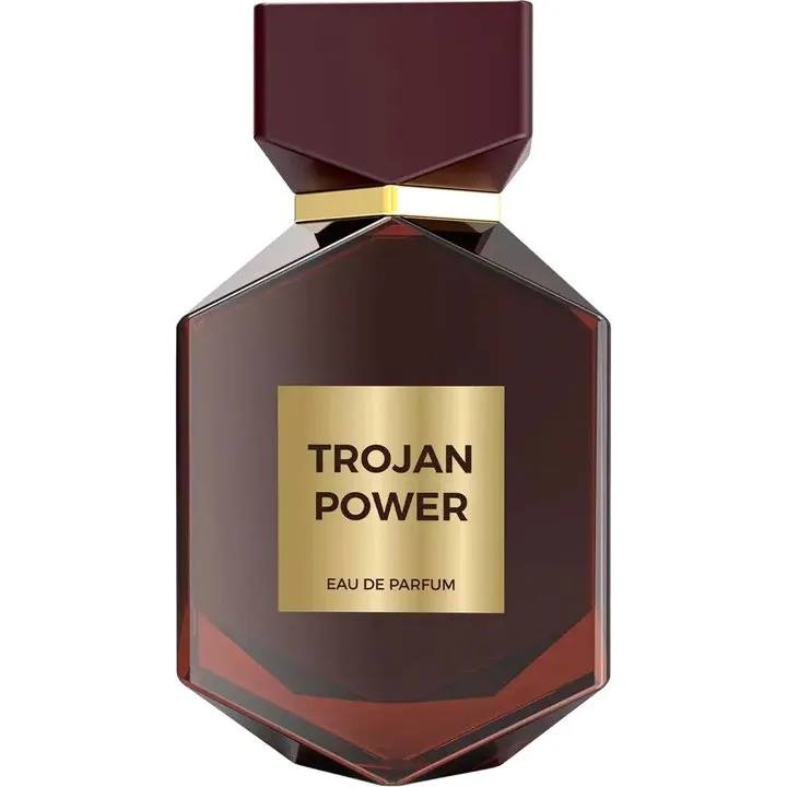 Camara Trojan Power perfume bottle