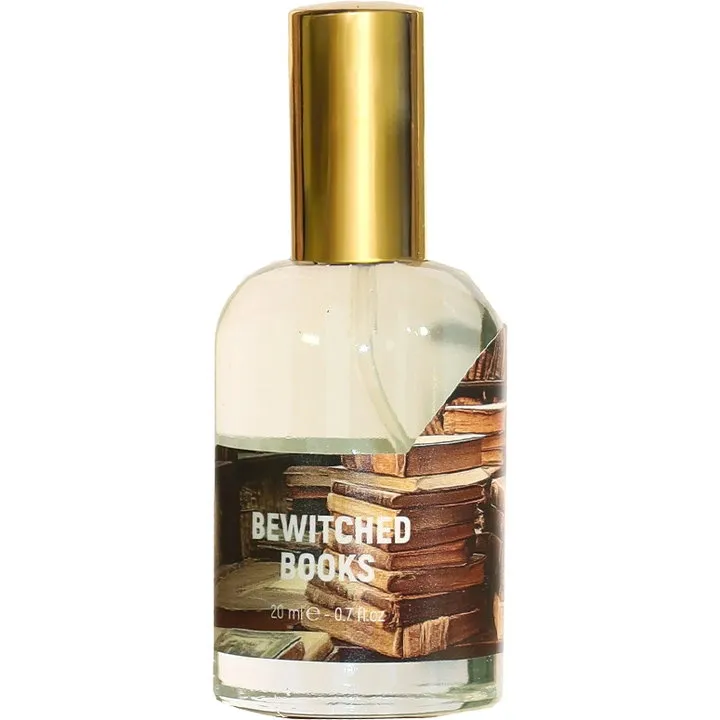 Unusual Bewitched Books perfume bottle
