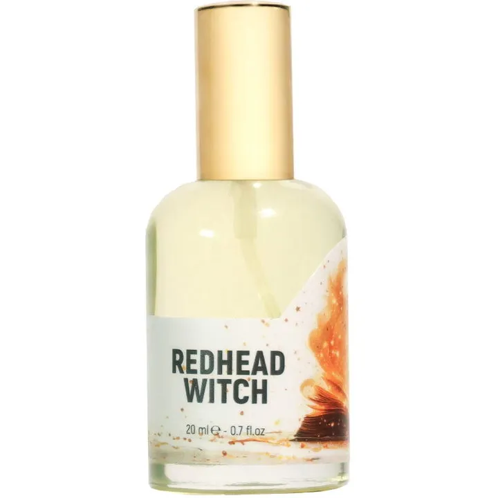 Unusual Redhead Witch perfume bottle