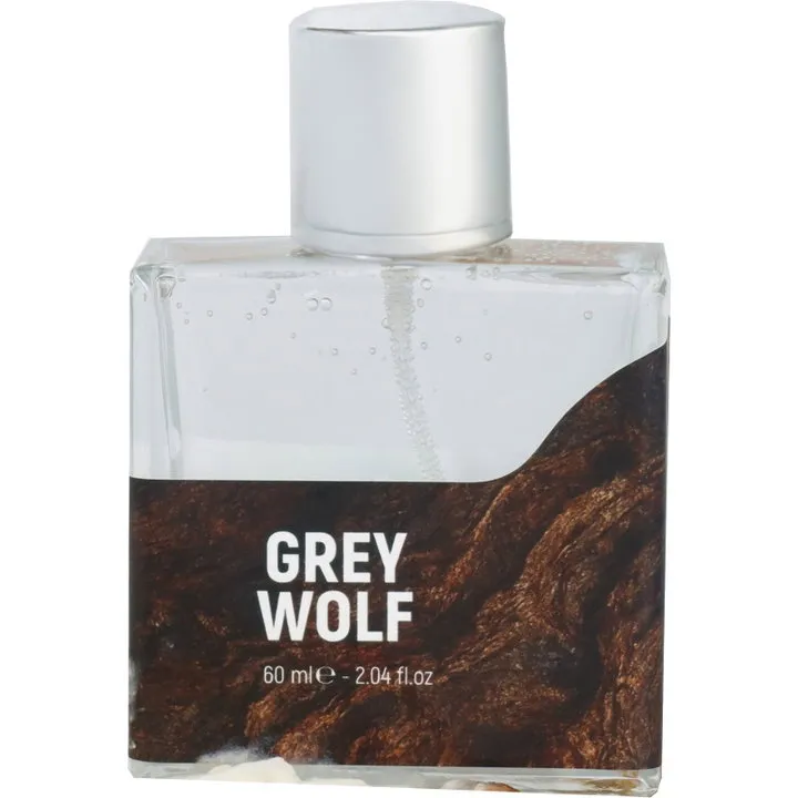 Unusual Grey Wolf perfume bottle