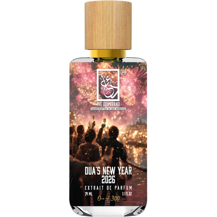 The Dua Brand Dua's New Year 2026 perfume bottle