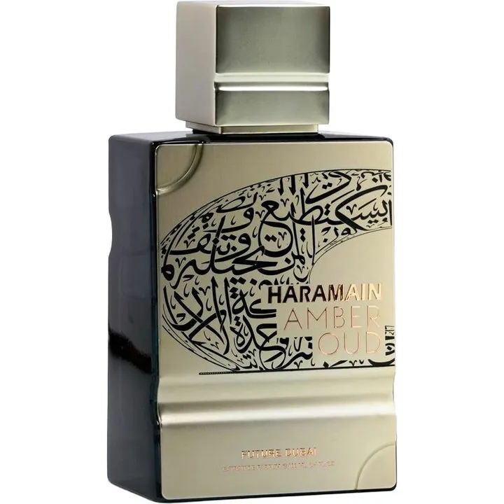 Al Haramain Haramain Amber Oud Future Dubai parfüm şişesi