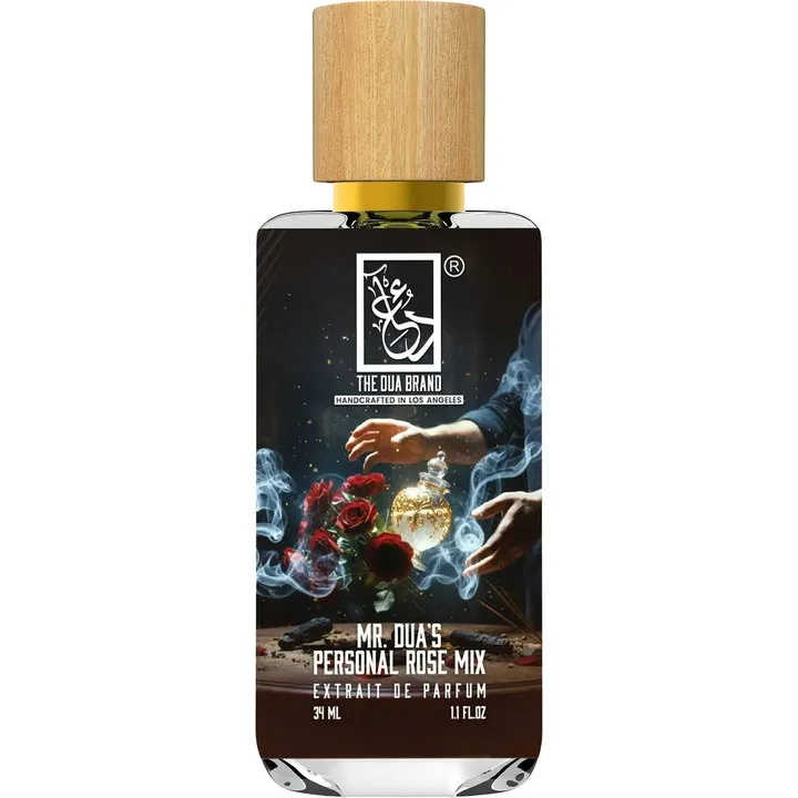 The Dua Brand Mr. Dua's Personal Rose Mix perfume bottle