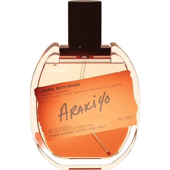 Laurel Bath House Araki 40 perfume bottle
