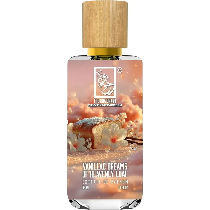 The Dua Brand Vanillac Dreams of Heavenly Loaf perfume bottle