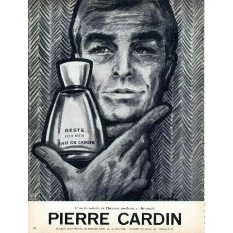 Pierre Cardin Geste for Men parfüm şişesi