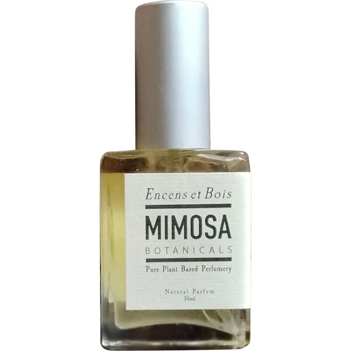 Mimosa Botanicals Encens et Bois parfüm şişesi