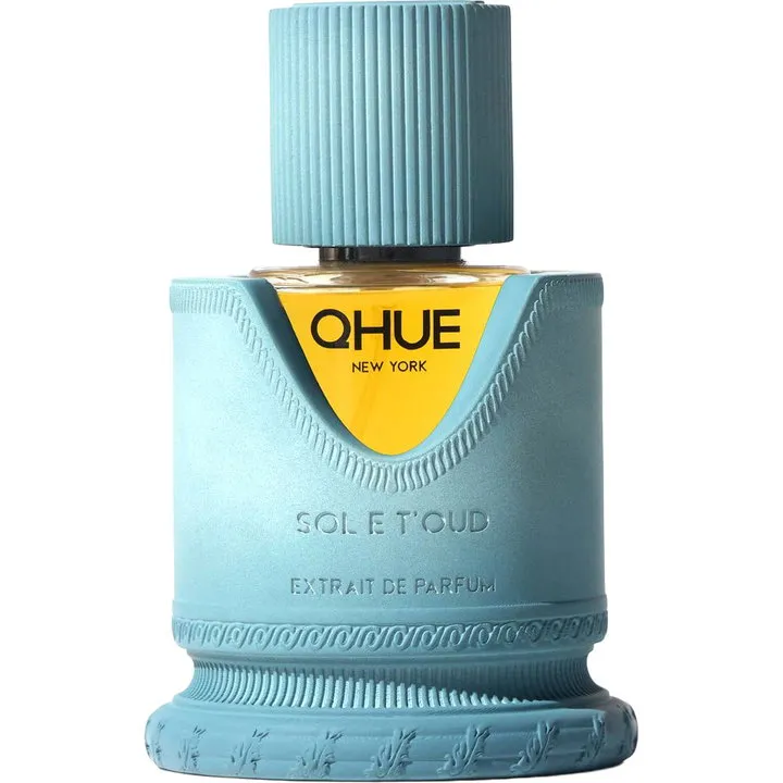 Qhue Sol e T'oud perfume bottle